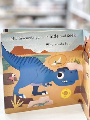 Customized Size Full Color Dinosaur Story Board Book For Children
