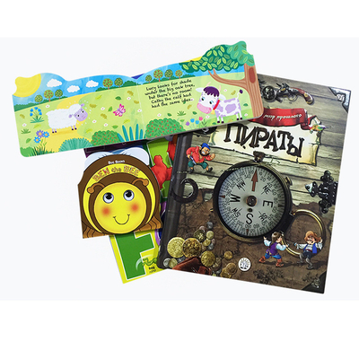 Customized Children Early Education Puzzle Book Teaching Auxiliary Book Printing