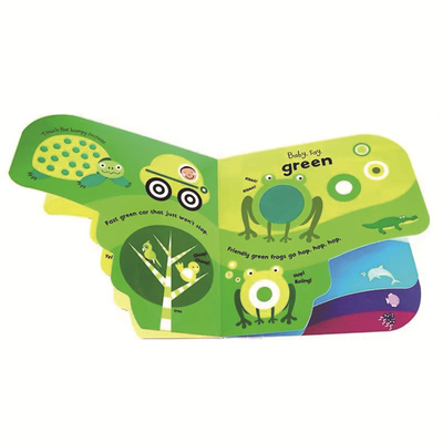 Atypia Children Board Book Printing English Story Books For Early Education