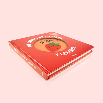 Customized Children Board Book Printing Environment Friendly Food Grade Fragrance Books