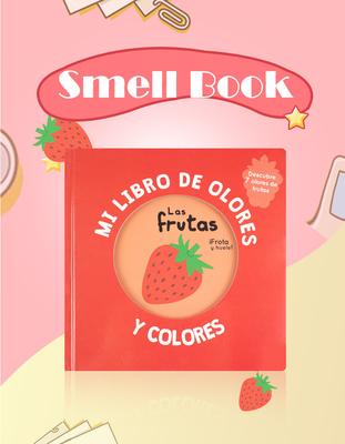 Customized Children Board Book Printing Environment Friendly Food Grade Fragrance Books