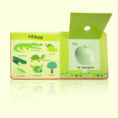 Customized Children Board Book Printing Environment Friendly Food Grade Fragrance Books