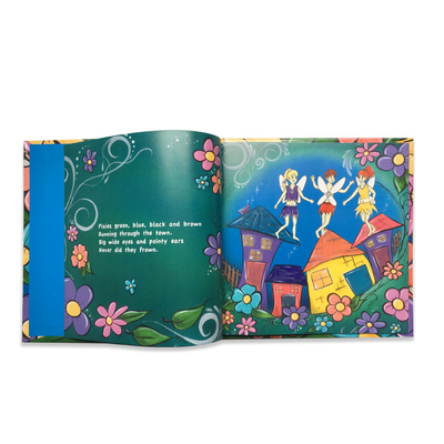 Hardcover English Comic Story Book