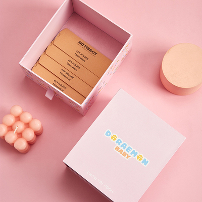 AI PDF PSD Custom Printing Rigid Cardboard Box Lovely Gift Storage Cardboard Box