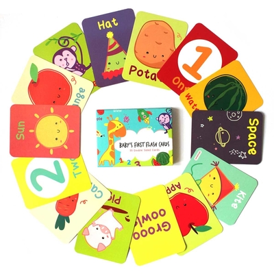 CCNB Kraft Paper Educational Flash Card Activity Flashcards For 8 Year Olds
