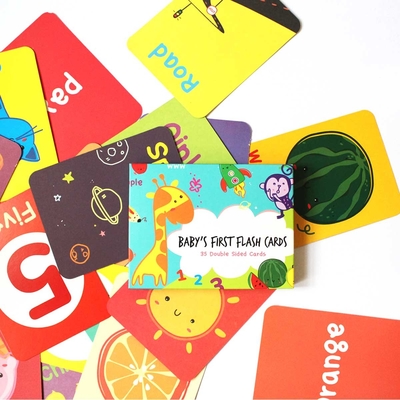 CCNB Kraft Paper Educational Flash Card Activity Flashcards For 8 Year Olds