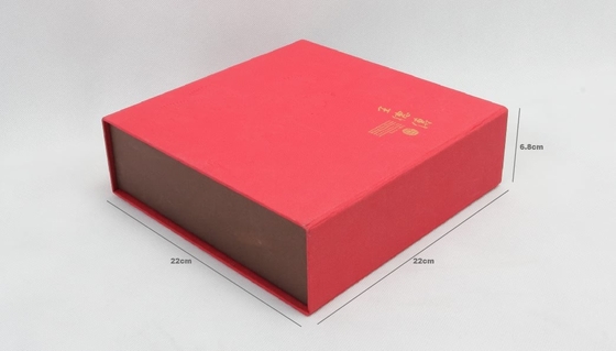 Custom Made Double Drawer Rigid Cardboard Box Compressed Tea Gift Box