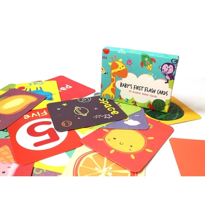100% FSC Paper Custom Flash Card OEM Yoga Cards For Adults