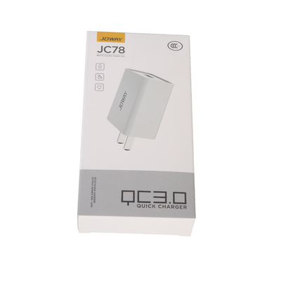 Charging Head Folding Carton Box C1S C2S Art Paper Folding Box