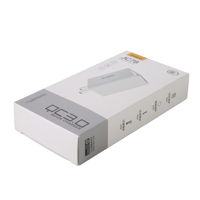 Charging Head Folding Carton Box C1S C2S Art Paper Folding Box