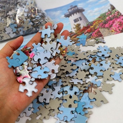 Indoor Outdoor Game Toy Chipboard Puzzle 1000 Piece Jigsaw Puzzles For Adults