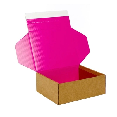 Pantone Color Mailer Shipping Box Gloss Matt Lamination Colored Mailer Boxes