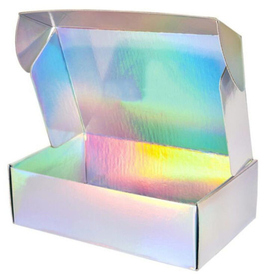 Laser Custom Mailer Shipping Box CMYK Color Card Board Shoe Boxes