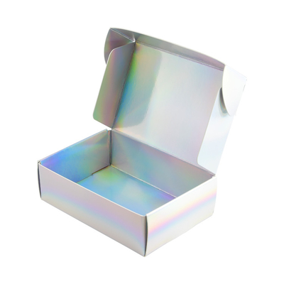 Laser Custom Mailer Shipping Box CMYK Color Card Board Shoe Boxes