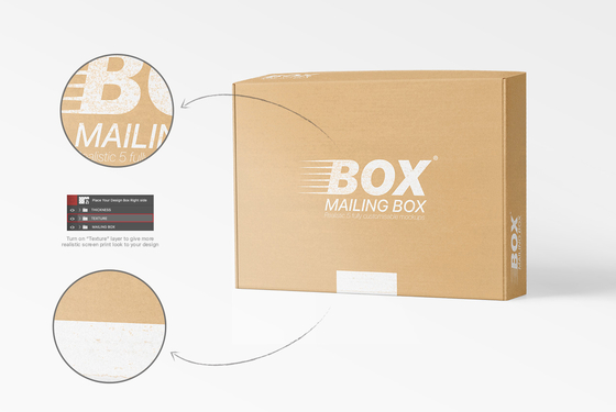 Silk Screen Printing Mailing Shoe Box Custom Printing Express Gift Box