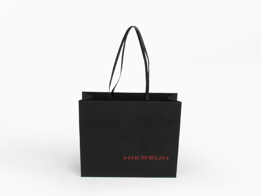 OEM Premium Paper Shopping Bags Soft Touch Garment Shopping Bags