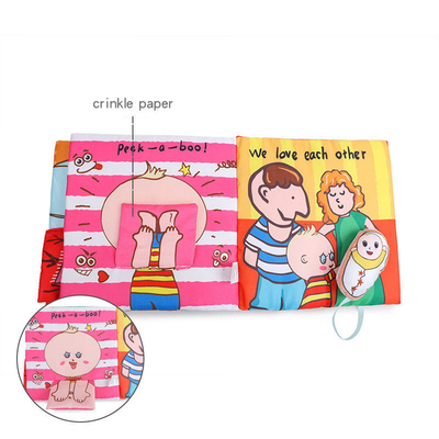 Gloss Matt Lamination Soft Fabric Cloth Book Kid Children Quiet Book Printing