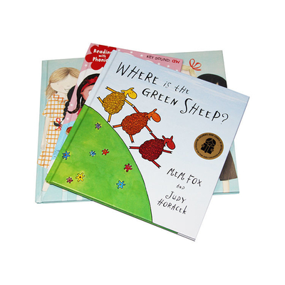 CMYK Color Children's Book Printing Custom Hardcover Book Printing For Studying English