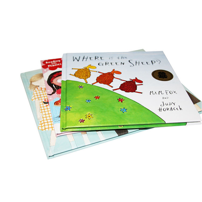 CMYK Color Children's Book Printing Custom Hardcover Book Printing For Studying English