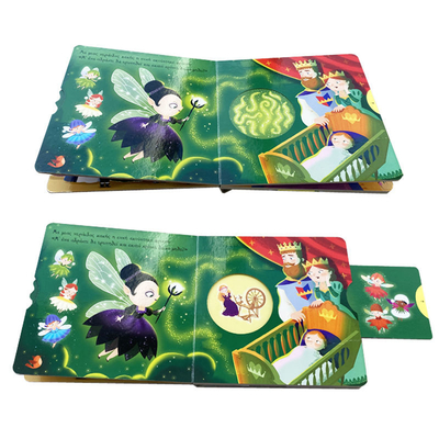 OEM ODM Early Educational Kids Book Printing Popup Slide Book Printing For Kids
