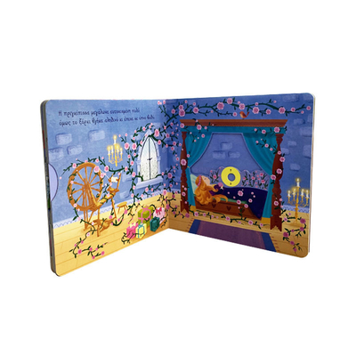 OEM ODM Early Educational Kids Book Printing Popup Slide Book Printing For Kids