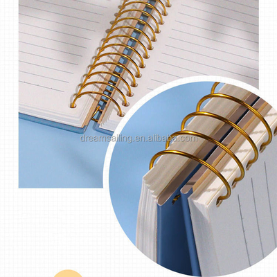 A4 A5 A6 B5 Subject Blank Cover Notebook 128gsm 140gsm Thick Spiral Notebook