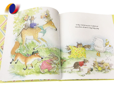 Full Color English Educational Kids Book Printing Custom Children Book Printing Service