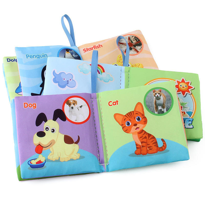 Montessori Toys Newborn Sensory Books Basic Life Skills Activity Books For 18 Month Olds