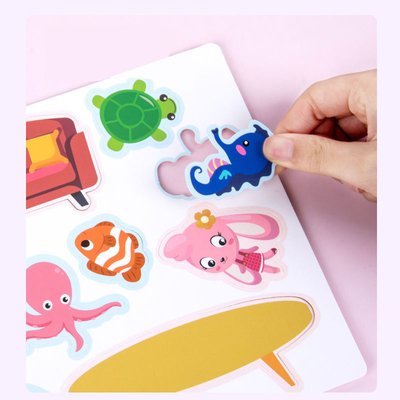 Preschool Early Learning Toddler Activity Book Children Board Book 6”X6” To 10”X10”