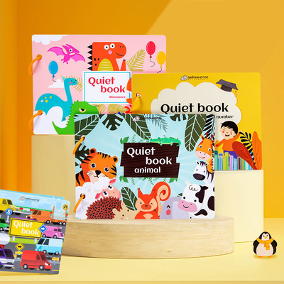 Preschool Early Learning Toddler Activity Book Children Board Book 6”X6” To 10”X10”