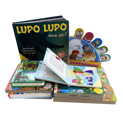 Custom Hardcover Offset Book Printing Children Board Books For 2 Year Olds
