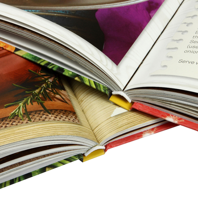 Custom Hardcover Book Printing Family Favorite Cook Recipe Book Printing