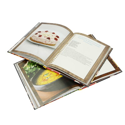 Custom Hardcover Book Printing Family Favorite Cook Recipe Book Printing