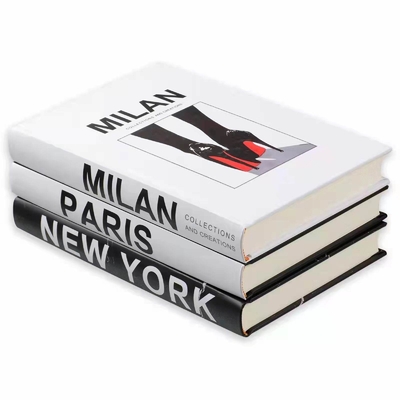 SMETA Blank Fashion Hardcover Book Printing Home Decor Coffee Table Book Printing