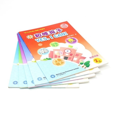 OEM ODM Softcover Book Printing Children Textbook Printing