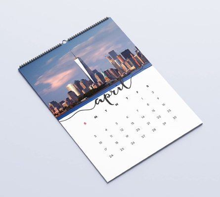 CCNB Printing Monthly Calendar Christmas Countdown Desk Calendar OEM