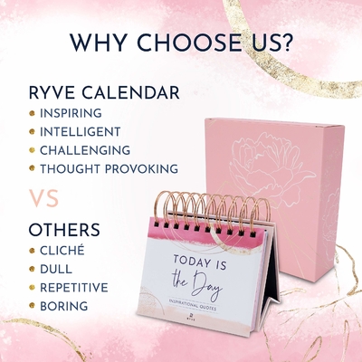 Monthly Desk Advent Table Calendar Printing Threaded Circle Couple Calendar