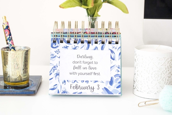 Monthly Desk Advent Calendars Printing Corrugated Floral Wall Calendar