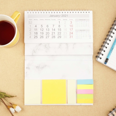 C1S Art Paper Custom Calendar Printing Full Color Calendars For Marketing