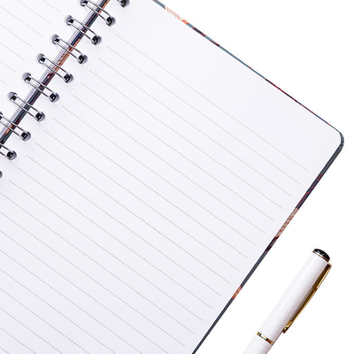 60gsm-400gsm Custom Printed Spiral Notebooks Stationary A5 Wire Binding Note Book