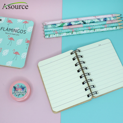 70gsm Fashion Cute A4 Notebooks Mini Spiral Thread Binding Notebook