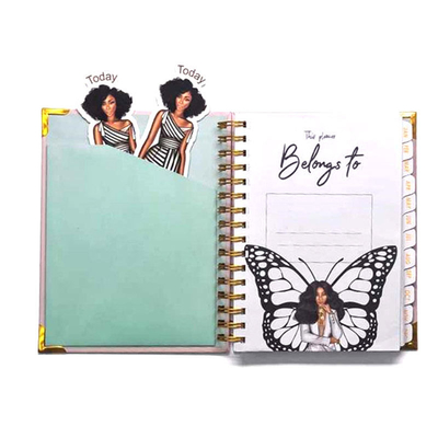 SGS A4 Spiral Notebook Printing Customization Women's Gift Notebook