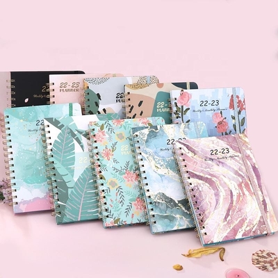 FSC Spiral Bound Undated Weekly Planner OEM Daily Goals Notebook A5