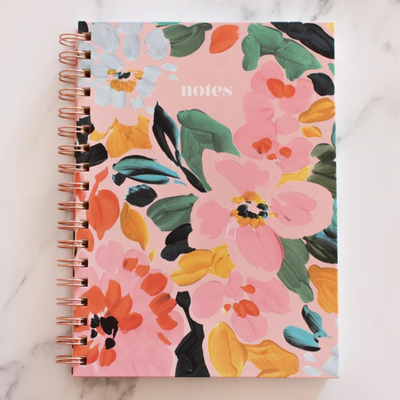 300 Page Spiral Notebook Printing Private Label A5 A4 Holographic Notebook