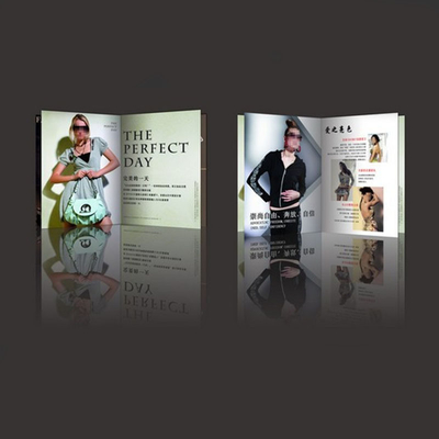 Custom Offsetdruckerei Brochure Magazine Printing C2S Art Paper Book Printing