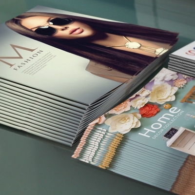 Customized Size Catalog Magazine Printing Booklet Brochure Printing