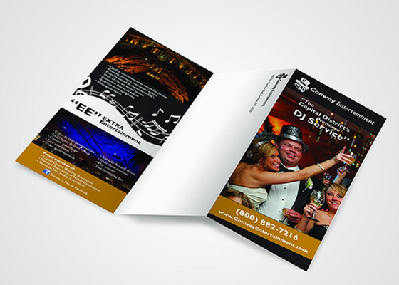 Perfect Binding Custom Catalog Brochure Printing Silk Screen Printing Brochure