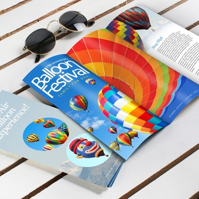 Perfect Binding Custom Catalog Brochure Printing Silk Screen Printing Brochure