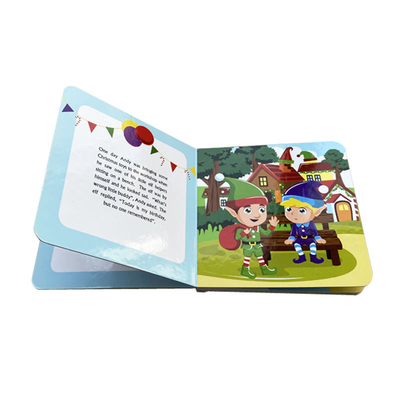 7”X10” Children Board Book Printing Pantone Color Picture Board Books