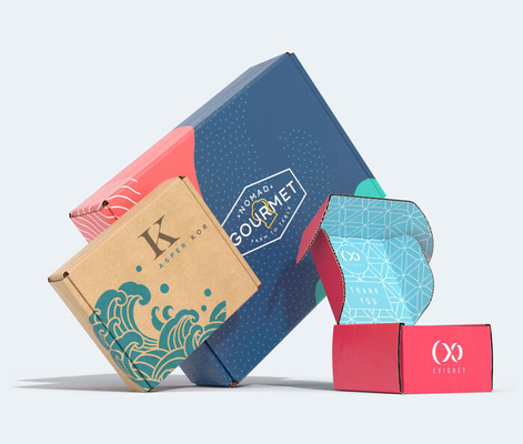 UV Coating Picture Shipping Box Fashion Gift Box Custom Logo